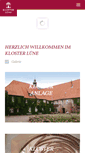Mobile Screenshot of kloster-luene.de